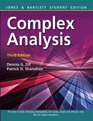 Complex Analysis A First Course with Applications 3 edition